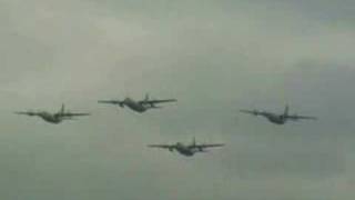 C130 Hercules 4Ship Formation [upl. by Ehrenberg]