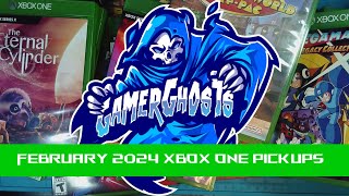 Xbox One Physical Game Collecting  Collection  February 2024 Pickups  1 of 3 [upl. by Anirahtak]