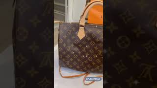 Louis Vuitton speedy 40 full vachetta replacement [upl. by Llenrub]