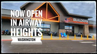 NOW Open in Airway Heights Washington  Builders Supply amp Home Center 👍 [upl. by Marys971]