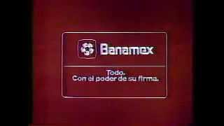 Comerciales mexicanos Banamex 1981 [upl. by Perce]