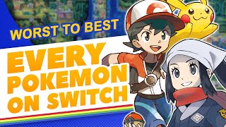 All 11 Pokémon Switch Games Ranked [upl. by Riamu314]