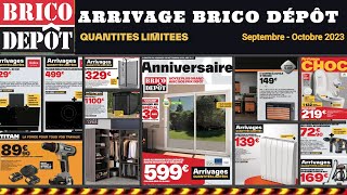 Arrivage BricoDépôt du 29 septembre au 13 octobre 2023 🔴 Catalogue de Pub amp Chasse aux promos [upl. by Atikaj]