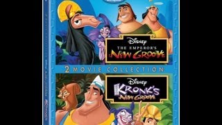 The Emperors New Groove amp Kronks New Groove BluRay Unboxing [upl. by Keele]