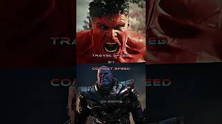 Red Hulk vs Thanos vivshorts [upl. by Wade]