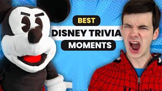 Disney Trivia got me BANNED from Disneyland with Steamboat Willie Wafellow HassanKhadair [upl. by Ilaire]