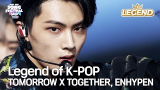 Legend of KPOP  TOMORROW X TOGETHER ENHYPEN 2021 KBS Song Festival I KBS WORLD TV 211217 [upl. by Eirolav]