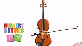 VIOLIN  Musical Instruments  Nursery Rhymes TV  Music For Kids [upl. by Inness731]