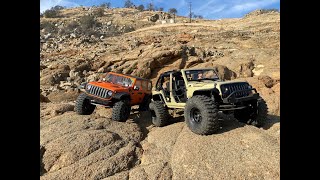 Lake Kaweah 559 Trail Run Axial 10III Redcat Gen8 [upl. by Aleyak670]