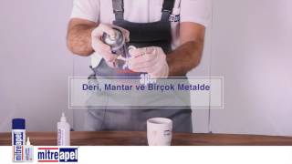 MİTREAPEL HIZLI YAPIŞTIRICI  MITREAPEL INSTANT ADHESIVE [upl. by Aneer633]