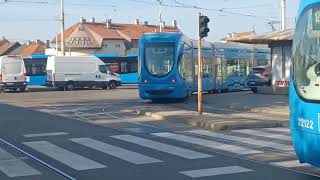 Teams Zagreb 480  ZET trams  Remiza Ljubljanica Zagreb [upl. by Aisena]