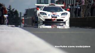 Mclaren F1 GTR Rev amp Accelerate Great Sound [upl. by Llen]