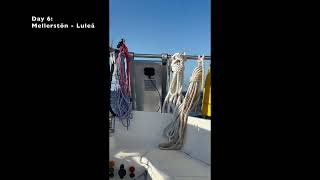 Sailing Sunwind 20 quotSpindelfinquot Umeå  Tornio and back [upl. by Eyk]