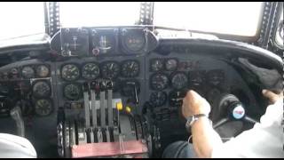 EC121 Super Constellation quotConniequot flies home to Yanks Air Museum [upl. by Enajyram]