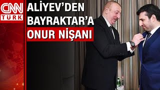 SİHA desteği için Karabağ Nişanı takdim edildi [upl. by Reld]