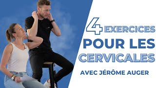 Mal aux cervicales  4 exercices SIMPLES et EFFICACES pour vous soulager [upl. by Perkin]