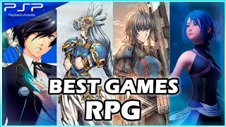 TOP 45 BEST RPG GAMES ON PSP  BEST PSP GAMES [upl. by Marquita]