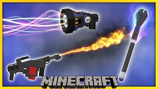 Minecraft 113 New EPIC 3D Weapons Command Functionpack [upl. by Senga]