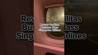 Review Fasilitas Business Class A350 Singapore Airlines Jakarta Singapore New York SINJFK [upl. by Yrrah]