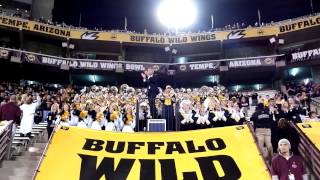 Michigan Fight Song at The 2013 BWW Bowl [upl. by Kinata]