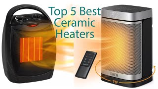 Best Ceramic Heaters Review Top 5 Picks for 2024 [upl. by Jackelyn]