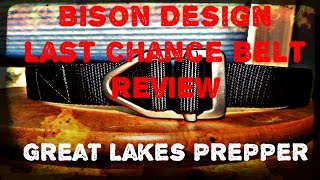 Bison Design Last Chance BeltBetter then Blackhawk [upl. by Reynolds526]