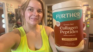 Further Food Chocolate Collagen Peptides Powder Review  Overnight Oats Recipe with 40g Protein [upl. by Adiv468]