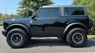 2024 Ford Bronco DV8 Pinch Weld Covers Install  2 Door Bronco [upl. by Karyn]