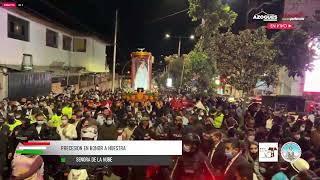 Ecuador Azogues PROCESIÓN EN HONOR A NUESTRA SEÑORA DE LA NUBE Mayo 2022 [upl. by Smail]