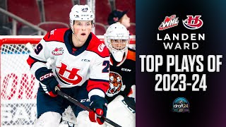 2024 NHL Draft Highlight Reel – Landen Ward [upl. by Haswell]