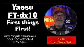 Essential Easy First Steps for Yaesu FTdx10 [upl. by Jutta]