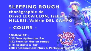 COURS SLEEPING ROUGH de Isabelle MILESI Valérie DEL CAMPO David LECAILLON par Lilly WEST [upl. by Chico]