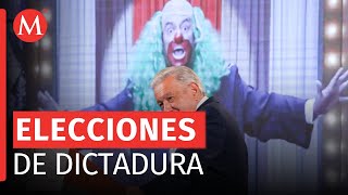 quotAntes Brozo era más finoquot AMLO le responde por llamarlo dictador [upl. by Anaoy]