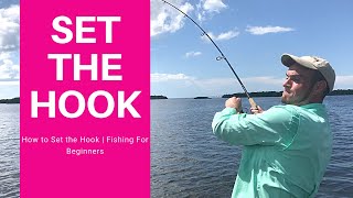 How to Set the Hook  Fishing For Beginners [upl. by Mellman444]