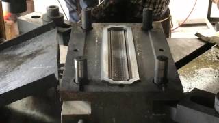 Hot Forging Brass Escutcheons  How its Made [upl. by Ykciv]