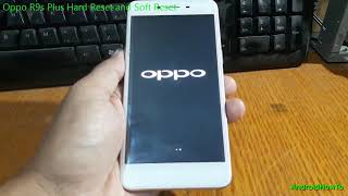 Oppo R9s Plus Hard Reset and Soft Reset [upl. by Ailimaj]