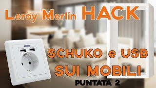 Presa Schuko e USB LIDL sui Mobili di casa  Puntata 2  TUTORIAL Lo Zio [upl. by Miahc927]