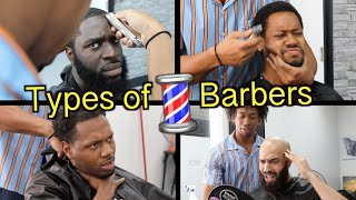 DIFFERENT TYPES OF BARBERS [upl. by Sarena496]