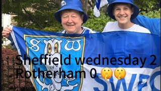 Sheffield Wednesday beat rotherham 20 [upl. by Cacka]