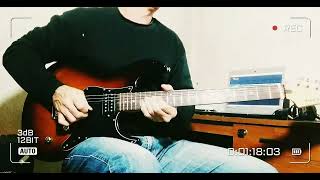 PARISIENNE WALKWAYS Gary Moore guitar solo Cover [upl. by Sacci]