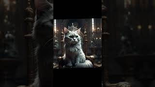 The Royal Cat of Castle Purrington shorts youtubeshorts royalcat [upl. by Romona]