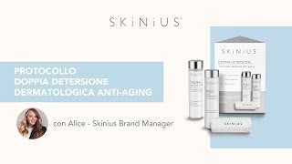 Protocollo Doppia Detersione Dermatologica AntiAging [upl. by Kehr]