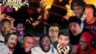 BERSERK ASTA VS DANTE  BLACK CLOVER EPISODE 162 BEST REACTION COMPILATION [upl. by Kirit507]