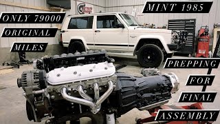 JEEP XJ LS SWAP  EPISODE 3 PREPPING [upl. by Zerat]