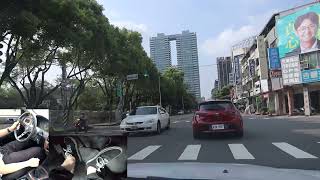 Manual Car Driving in Downtown  Pedal Cam [upl. by Mahalia642]