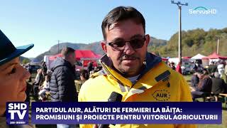 PARTIDUL AUR ALĂTURI DE FERMIERI LA BĂIȚA PROMISIUNI ȘI PROIECTE PENTRU VIITORUL AGRICULTURII [upl. by Penhall]