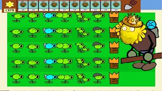 All Pea vs Big Nut Giga Gargantuar Mod Gameplay Plants vs Zombies Paint Pack [upl. by Lundell629]