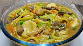 PAG NAPANOOD MO ITO HINDI KA NA BIBILI NG LOMI SA LABAS Easy and Yummy Lomi Recipe [upl. by Nylitak]