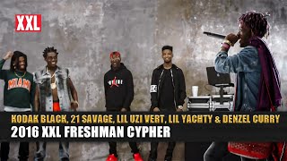 Kodak Black 21 Savage Lil Uzi Vert Lil Yachty amp Denzel Curry 2016 XXL Freshman Cypher [upl. by Jaenicke341]