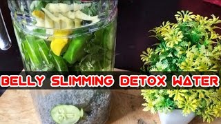 BELLY SLIMMING AND INSTANT GLOWING SKIN DETOX WATER  خوبصورت سکن [upl. by Hadden]